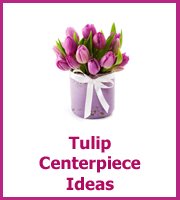 cheap tulip centerpiece ideas
