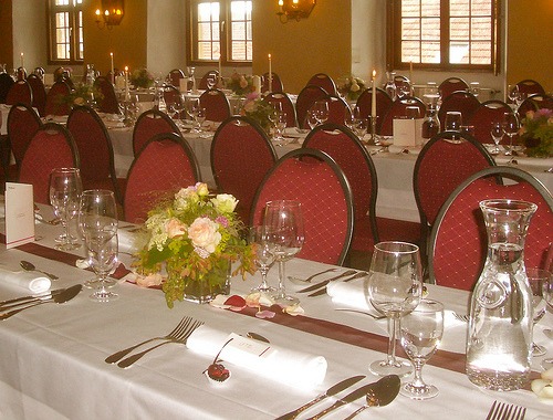 reception without chaircovers