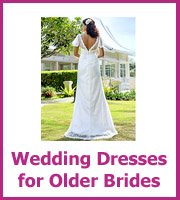 cheap wedding dresses for older women