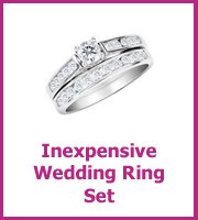 wedding set ring size